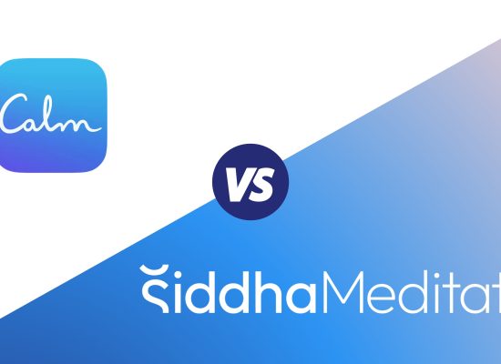 Siddha meditate vs Calm Siddha meditate app best meditation app