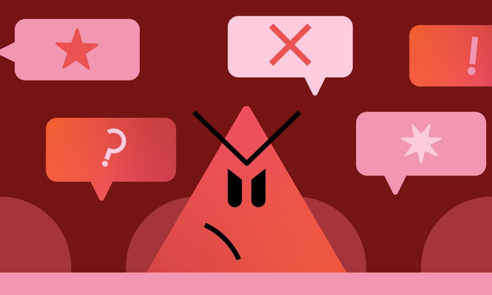 Holiday stress irritated with family