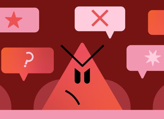 Holiday stress irritated with family